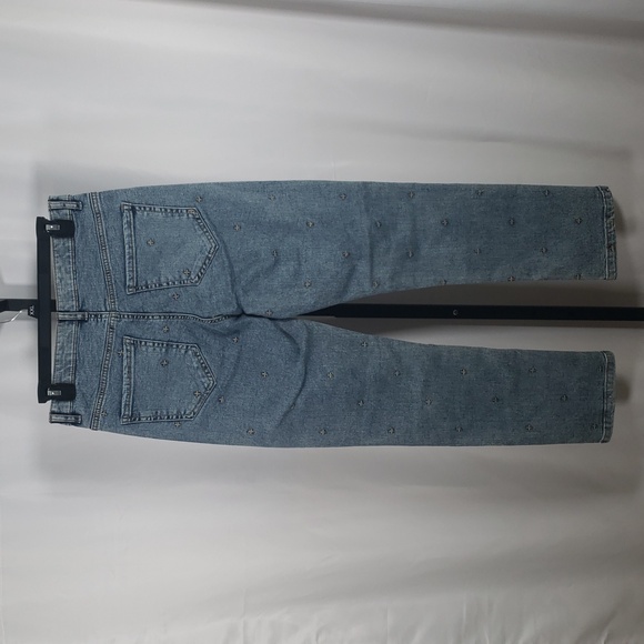 APNY Cross Embroidered‎ Girlfriend Jeans SZ 6 - NWT - Picture 7 of 12